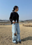 CURVE 2WAY HOOD ZIP UP
