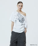 GROOVY ONE SHOULDER TEE