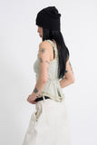 Floral Shirred Sleeveless