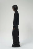 (M) PANEL LAYERED TEE