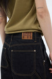 PRTN)Western Carpenter Bermuda Denim Shorts