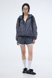 PRTN) Sheer Hoodie Windbreaker Jacket
