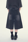 Orvid denim bermuda pants