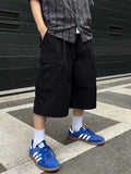 Nylon One-Tuck Bermuda Pants