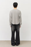 Berg Cropped Waffle Top