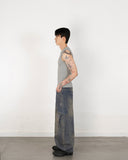 [MADE] Metal Denim Cargo Pants