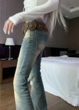 Deuca Vintage Heart Belt