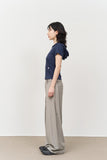 Round Wide Trousers