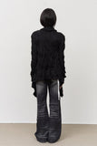 (W) Raven Wrinkled Cardigan