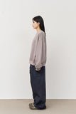 Rest Pigment Eyelet Sweatshirt