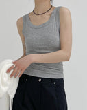 Basic Ribbed Sleeveless