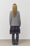 (W) Cleo Chiffon Skirt Pants