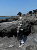 RB Linen Mix Stripe T-Shirt