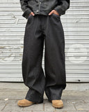 Spider denim pants