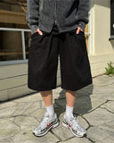 Maro Sweat One-Tuck Bermuda Pants (2p)