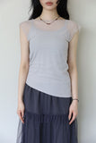 Angel Chiffon Shirring Sleeveless