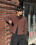 Merlin Crop Check Shirt