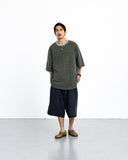 Pigment Henley Neck Pique Tee