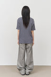 Lofi Striped Waffled Top