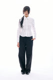 Leona shirring blouse