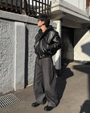 Aaron Curved Denim Pants