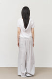 (W) Ankle Hooded Top