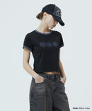 SUN LOGOS RINGER TEE