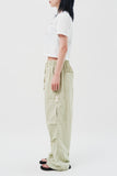 Tape Cargo Nylon Pants