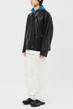 Storm Leather Zip Jacket