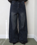 Ley line wide denim