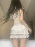 Dinto Shirt Lace Dress