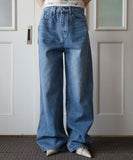 Tweed Studded Denim Pants