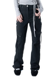 ZIP FLARE PANTS