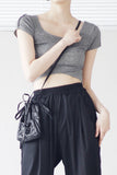 Sua Line Ribbed Short Sleeve T-shirt