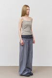 (W) Mono Slip Knit Sleeveless