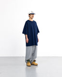 Essential Big Half Tee - Indigo