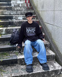 Wool baker cap