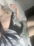 Wing Tattoo Black Top