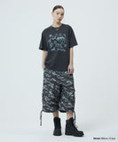 UTILITY CARGO CAMO SHORTS