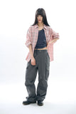 Auron wrinkle check shirt