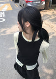 WAFFLE LOFT SLEEVELESS