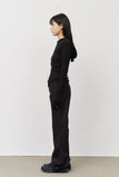 (W) Fin Hooded Top