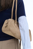 Times suede shoulder bag