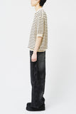 Seli Striped Collar Knit