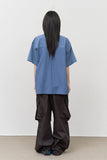 Rp Pigment Striped Half Shirt