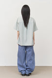 Roha Striped Half Shirt