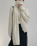 [Muffler Set] Alpaca Overfit Knit