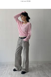 101 Back Pocket Wide Denim Pants