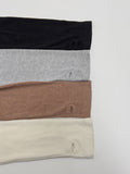 Soie V-neck warmer knit tee