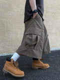 Super Balloon Nylon Cargo Bermuda Pants